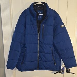 Nautica Royal Blue Quilted Jacket